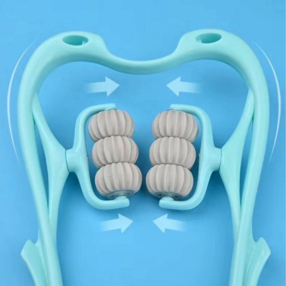 Массажер для шеи роликовый