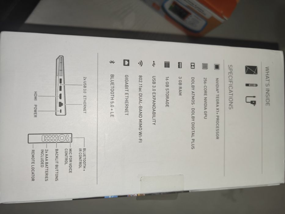 Tv box. Nvidia shield tv pro