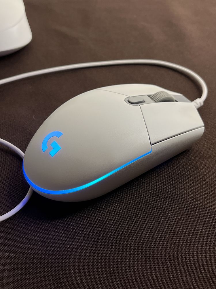 Мышь logitech g102 белая