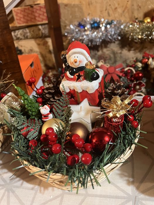 Decoratiuni Craciun , coronita Craciun , hand-made