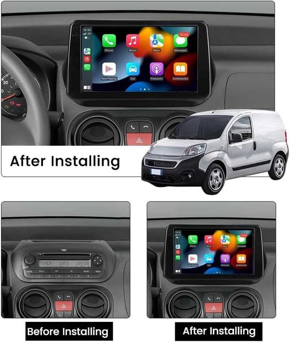 Мултимедия Android за Citroen Stepwgn Nemo Peugeot Bipper Fiat Fiorino