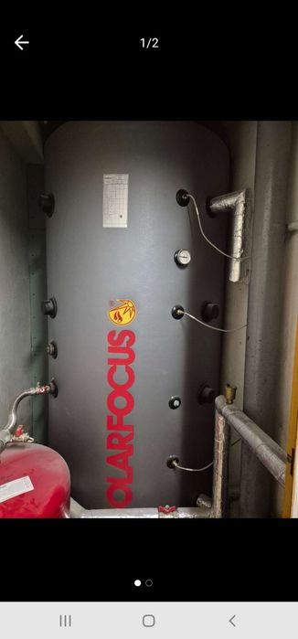 Pufer 1000 litri si boiler