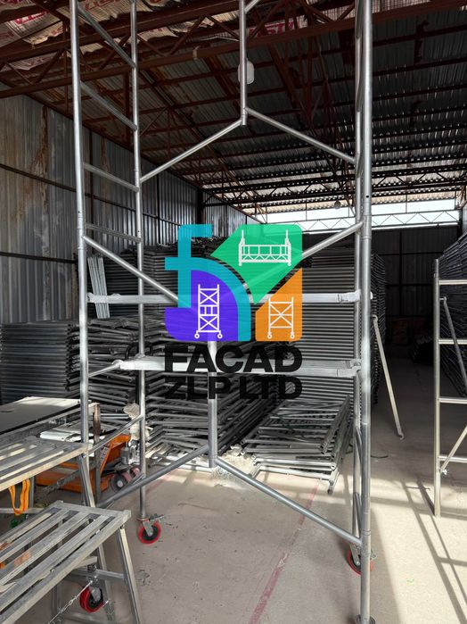Складные строительные леса с настилами, легкие и прочные, импорт Китай