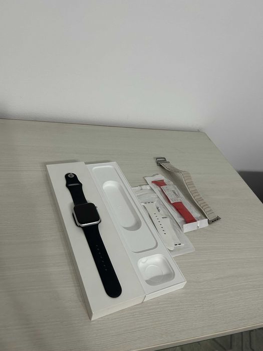 Часы Apple Watch 6 (44 mm, Silver, оригинал)