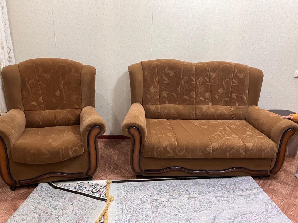 Продам Мини диван и кресло