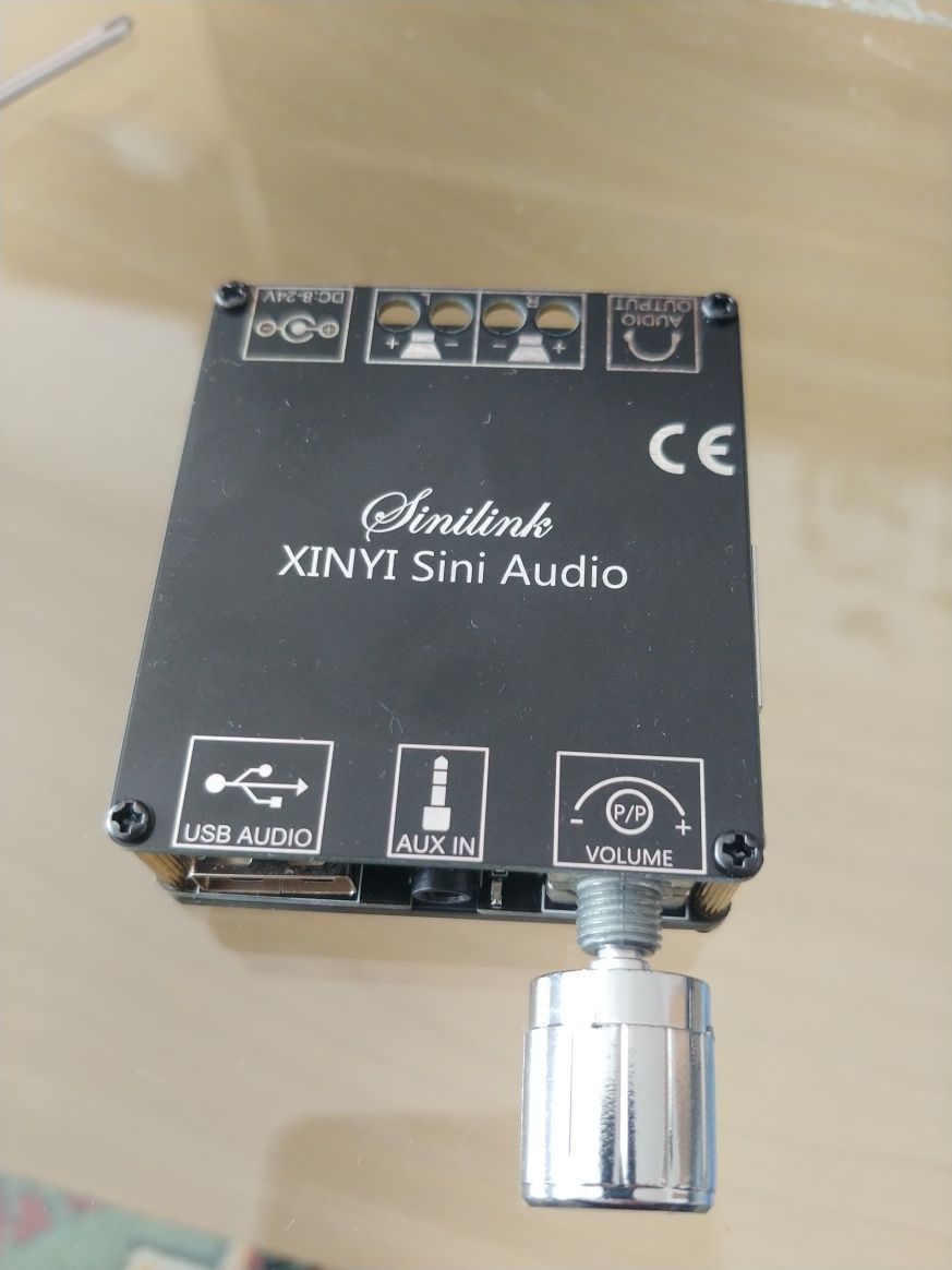 Mini aplificator audio Wireless,Bluetooth, 2 canale  x 100 W