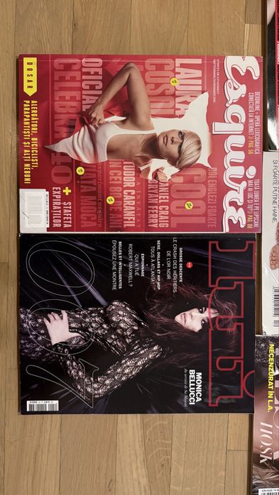 Lot/Pachet reviste Lifestyle (GQ, Vogue, Esquire, Lui)