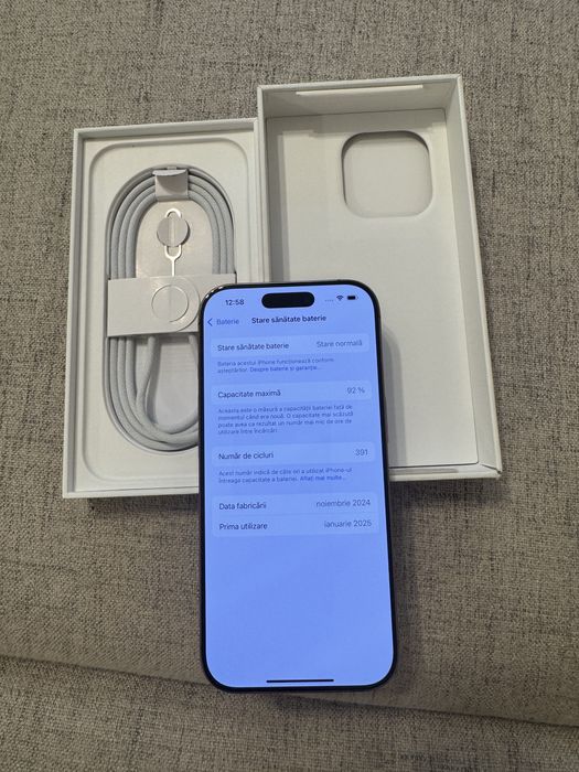 iphone 16 pro 256gb desert titanium, ca NOU