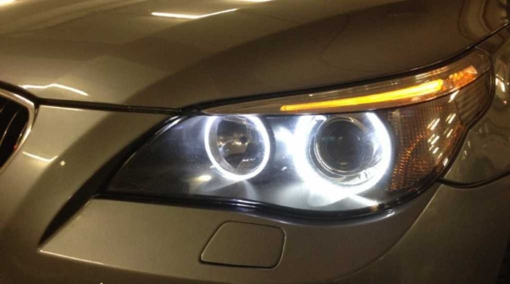 Set Led Marker Angel Eyes pentru BMW E60 E61 Facelift 2007-2010