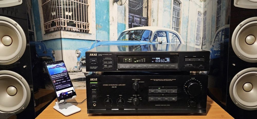 Amplificator statie Akai AM 35