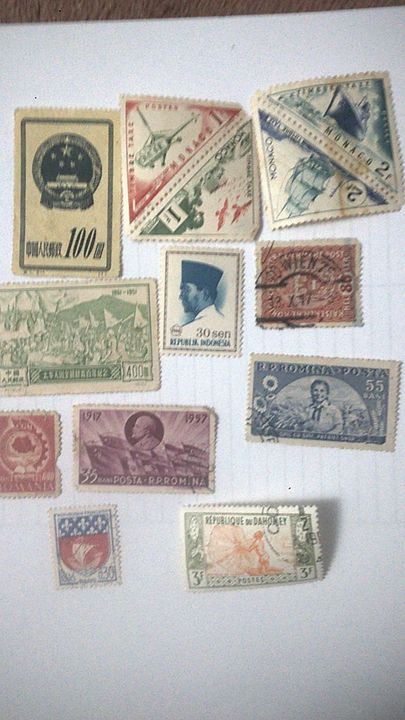 Clasoare timbre vechi 1960-1970