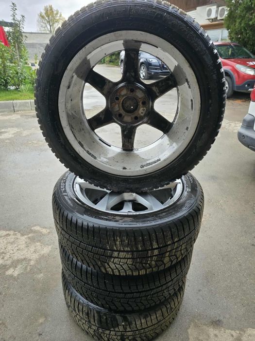 Джанти 5х112 17 със отлични зимни гуми