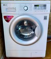 На ГАРАНТИИ/В рассрочку KASPI RED стиральная машина автомат LG 5.5 кг