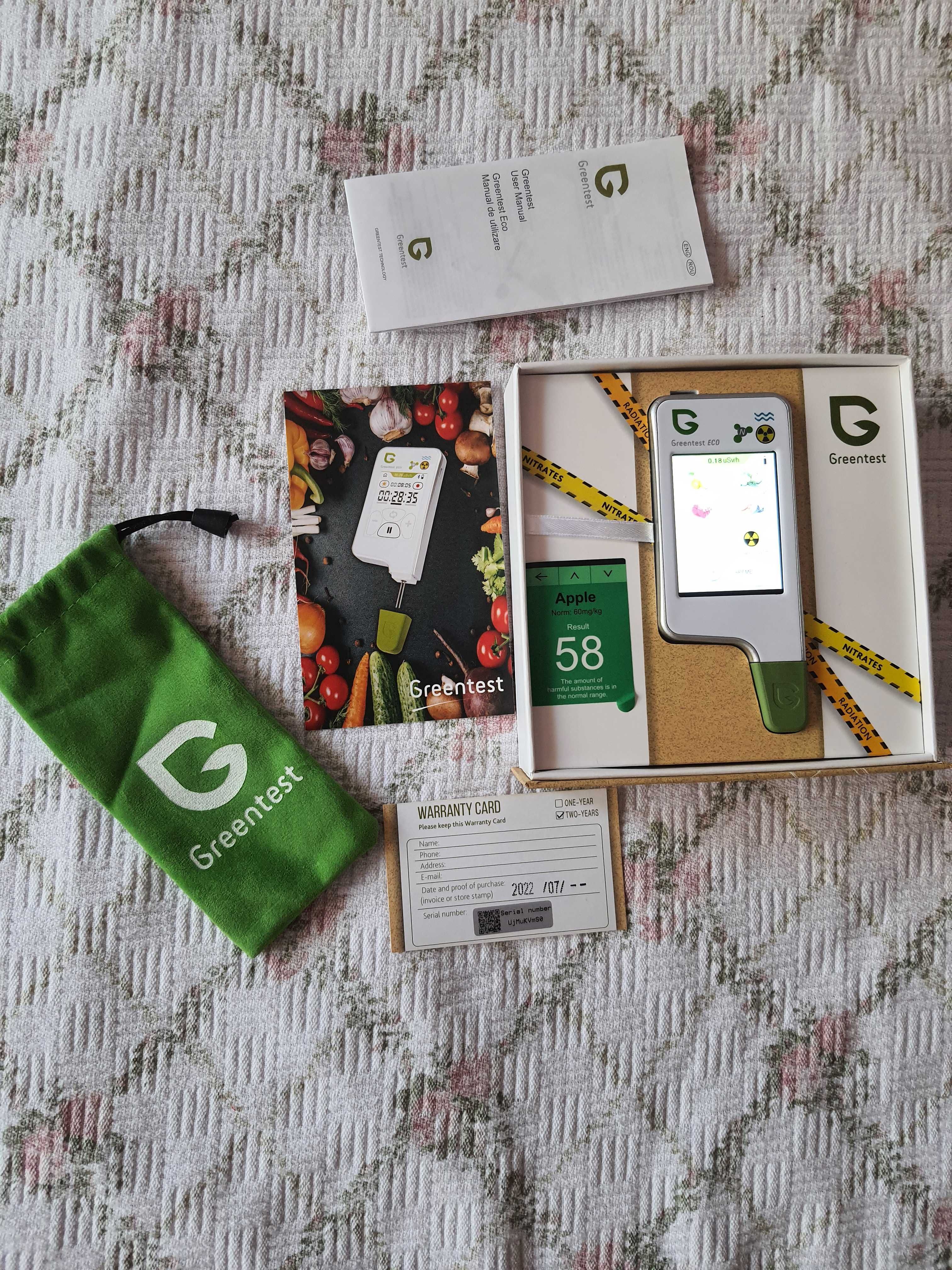 Продавам уред Greentest за тестване на храни за нитрати.