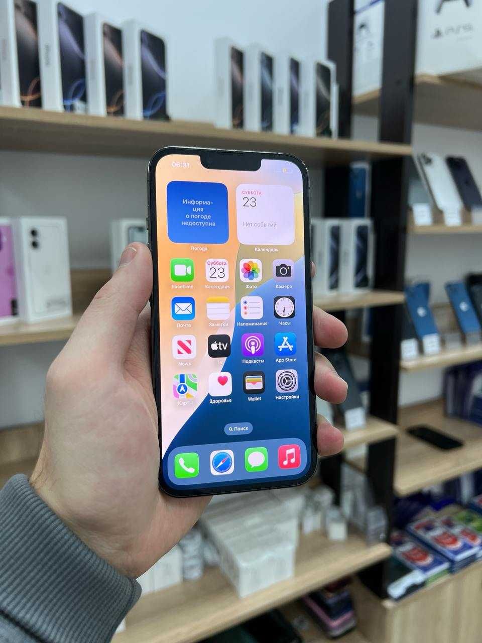 iPhone 13 Pro (128 GB) в цвете Graphite
