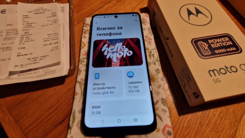 Моторола moto g 54 5G