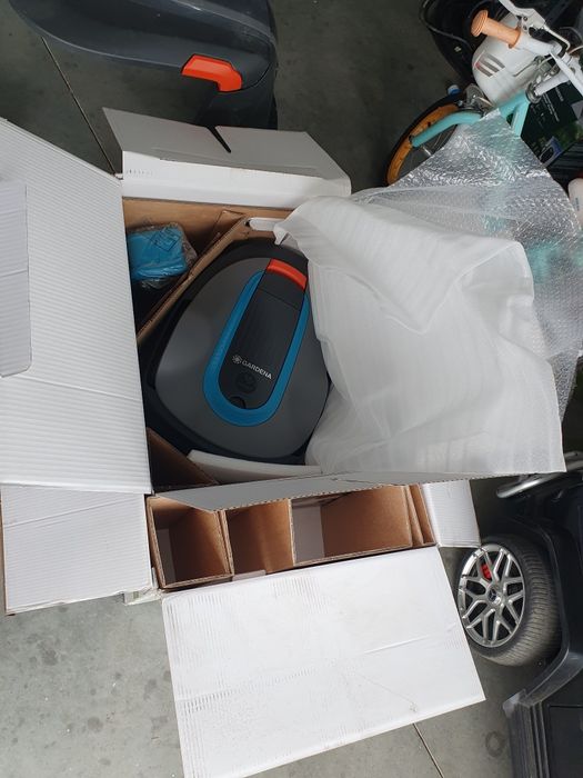 robot de tuns gazon/gardena smart sileno city 500 + robinet sm