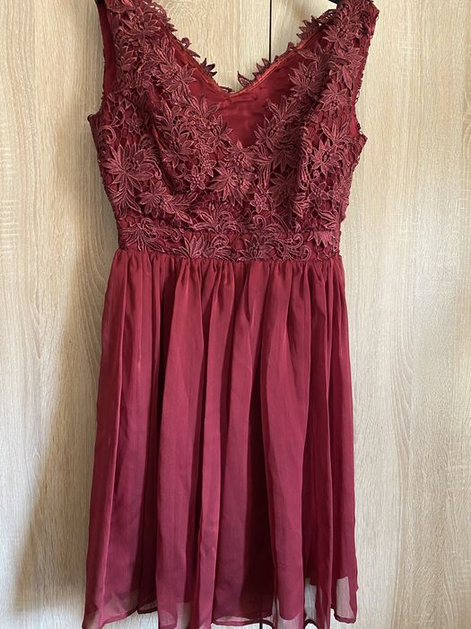 Rochita pentru evenimente culoare rosu aprins