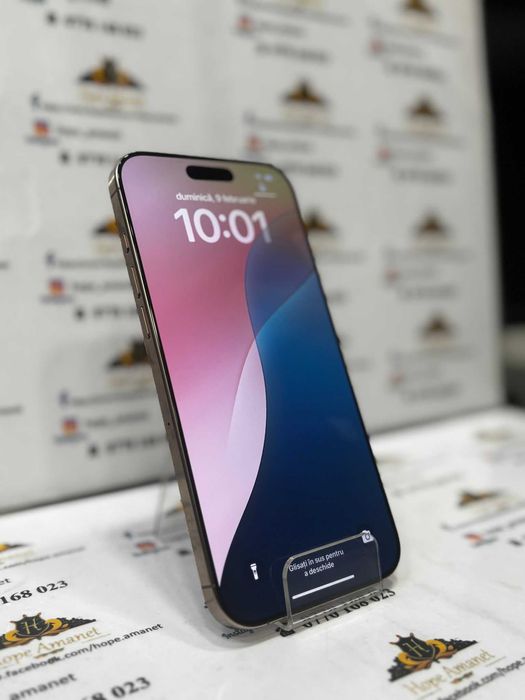 Hope Amanet P7 iPhone 16 Pro Max Desert Titanium