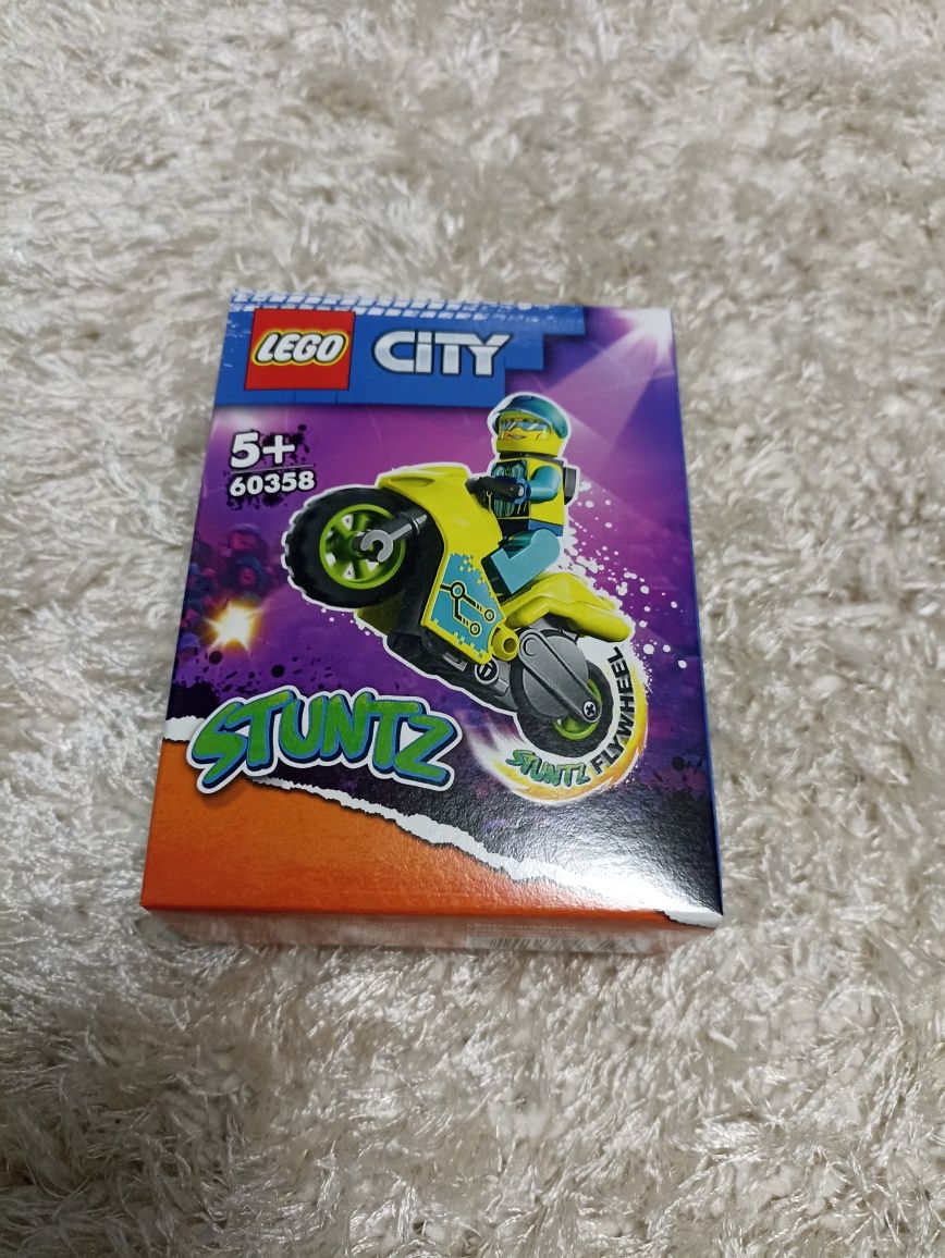 Lego 60358 City Stuntz Motocicleta de cascadorie