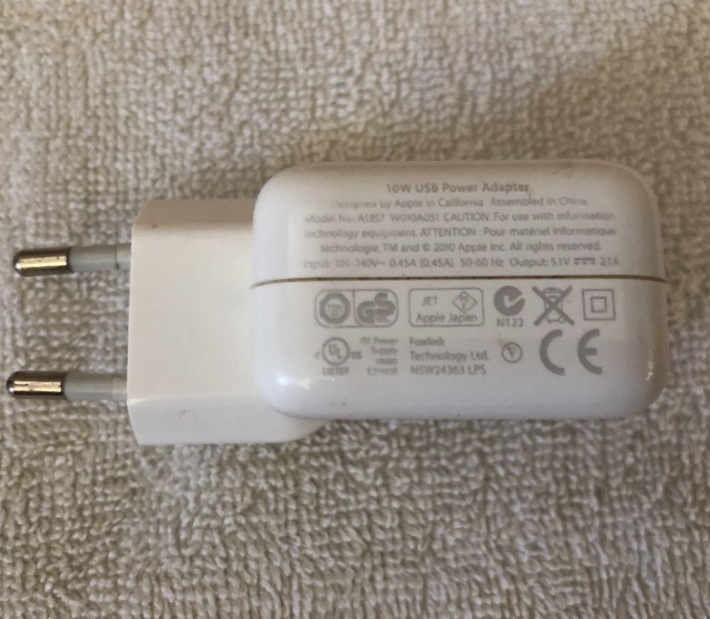 Adaptor Apple 10W