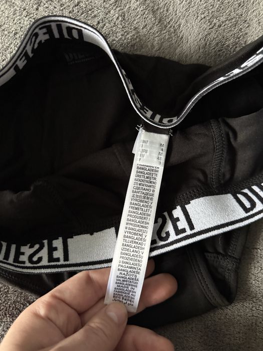 Diesel set 3 chiloti culoare neagra marimea M noi originali