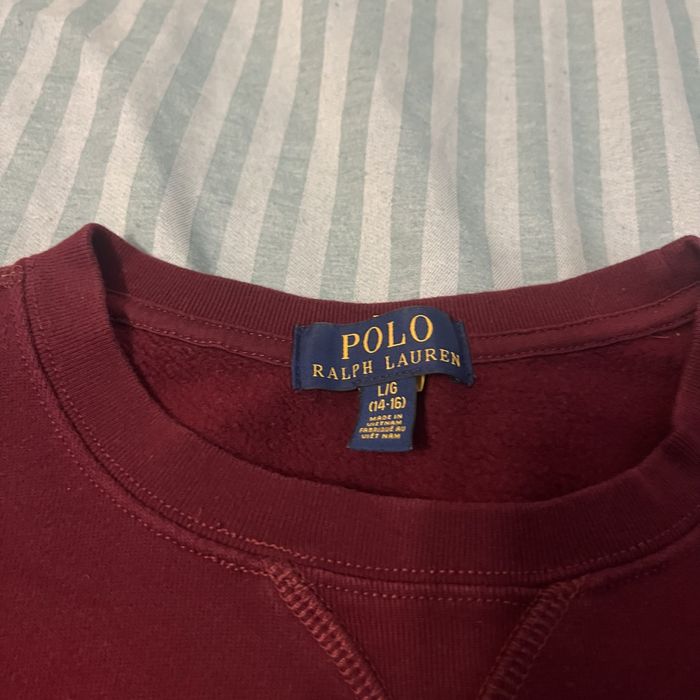 Оригинална POLO RALPH LAUREN блуза с дълъг ръкав
