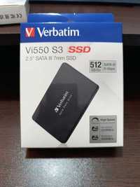 SSD диск 512GB VERBATIM VI550 S3, 2.5" за Лаптоп, Компютър, PSP