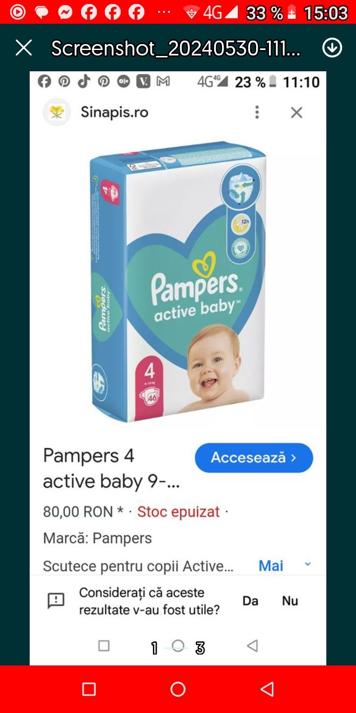 Pempers Active Baby 4