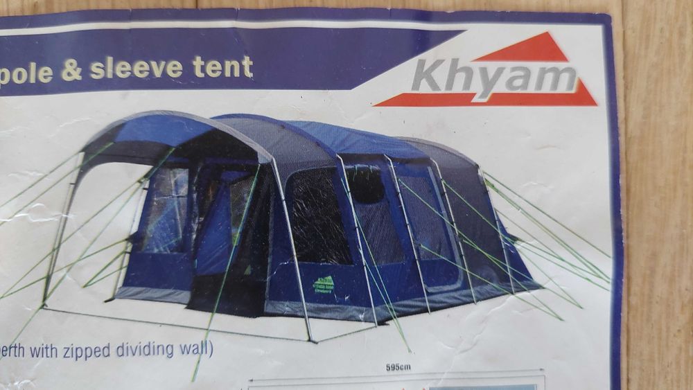 Голяма 6 местна Палатка Khyan Clevelend 6