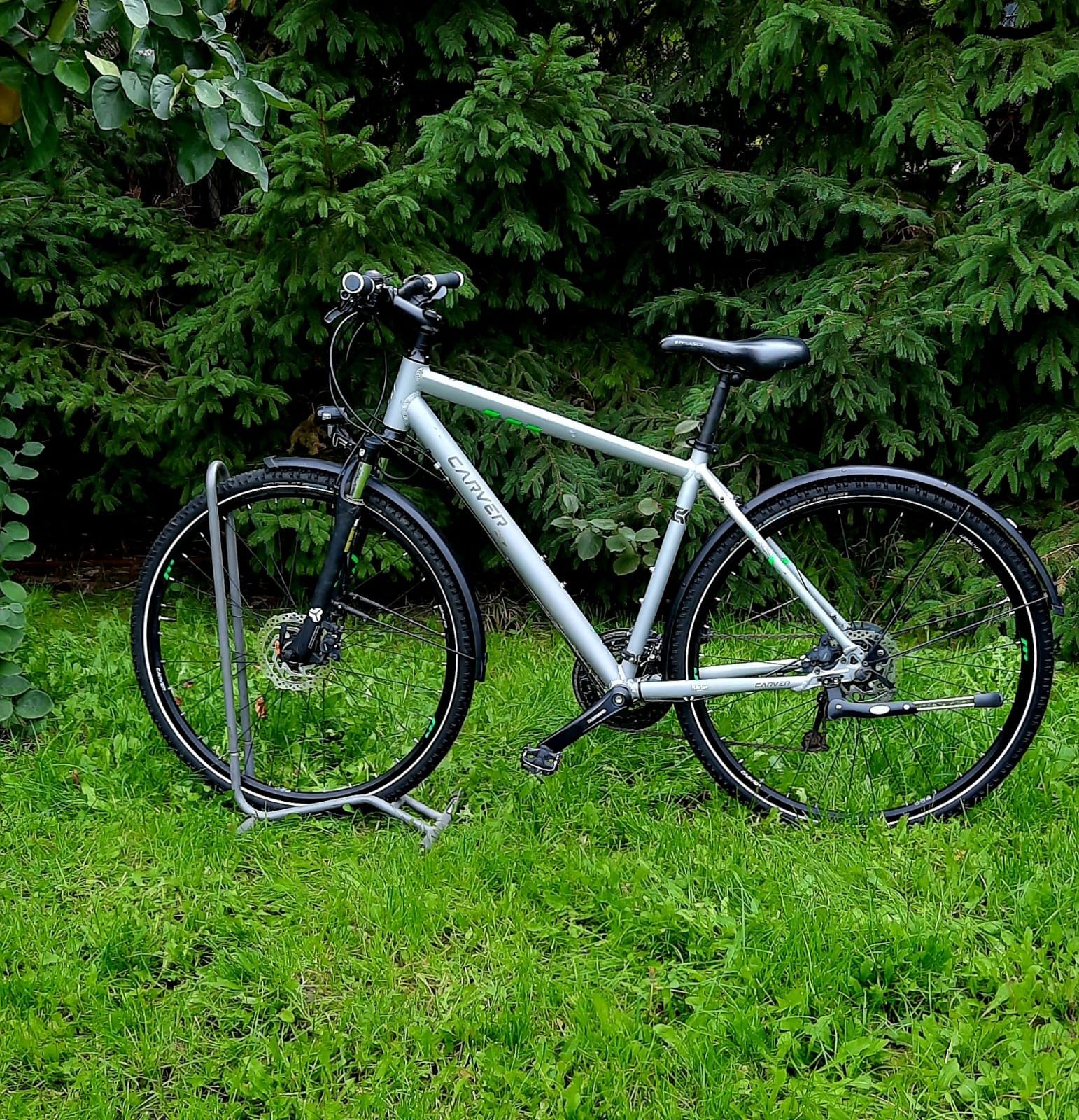 Bicicleta 28 Shimano Disc Carver Cinos 120 Dinam în butuc city
