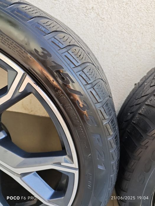 4 Jante BMW + 4 Anvelope P.Scorpion X5/X6/X7 (275/40/R21 & 315/35/R21)