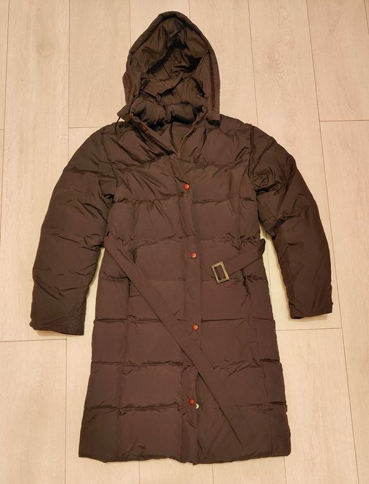 Geacă lungă de iarnă - pentru femei, mărime S-M