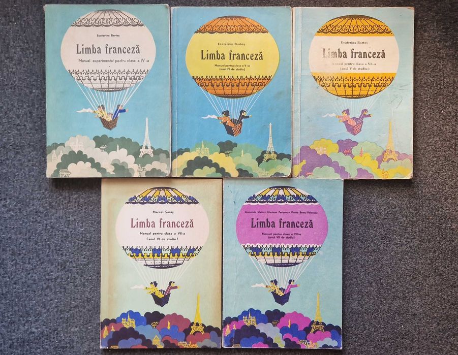 LIMBA FRANCEZA: Manual pt clasa IV, V, VI, VII, VIII - Bartos, Saras