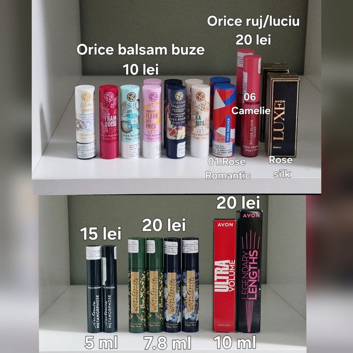 Parfum Avon Attraction/Pur Blanca/Far Away/Individual Blue/Black Suede