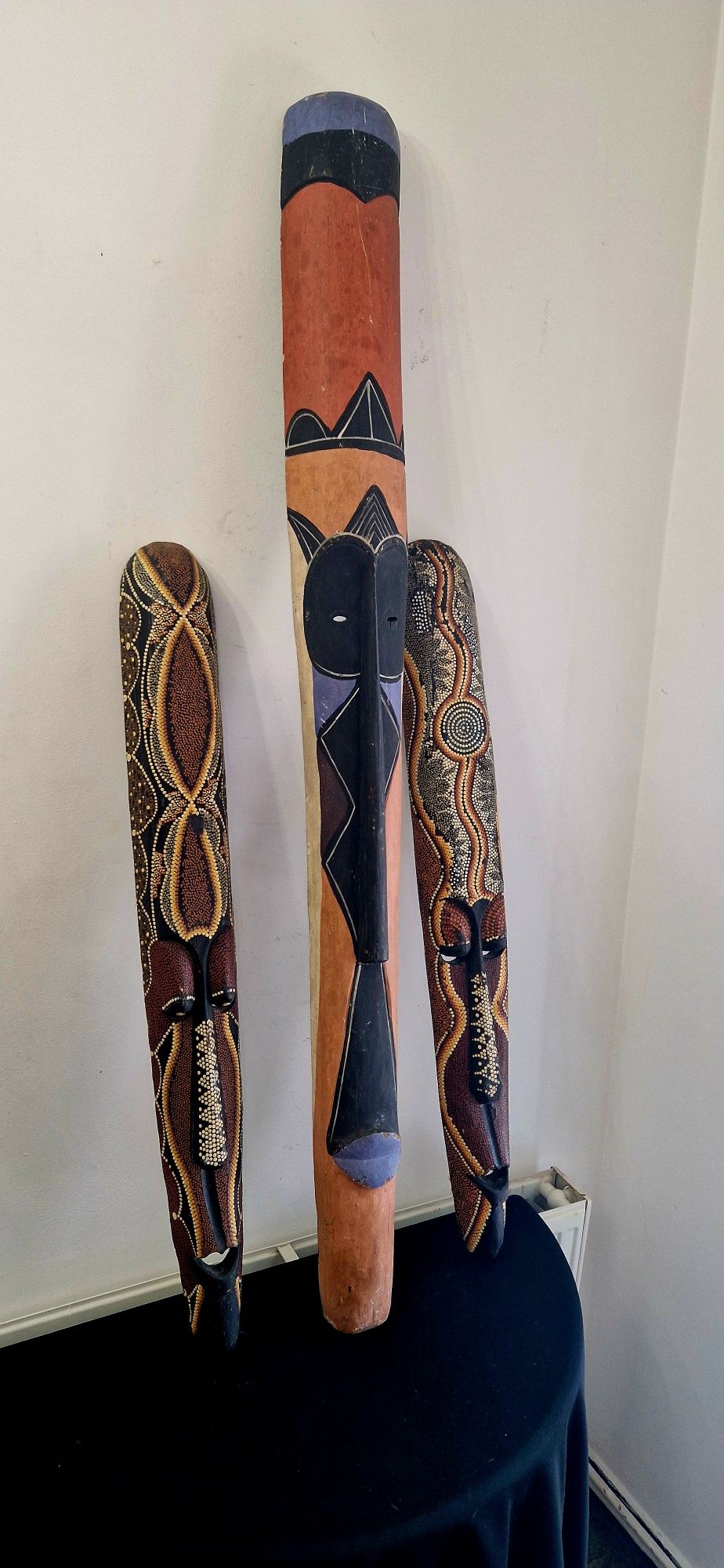 Masca lemn  tribala africana dimensiuni mari