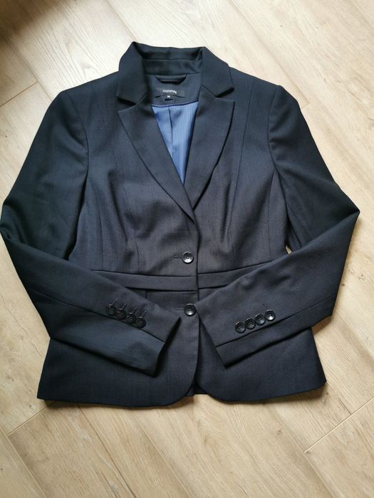 Sacou cambrat bleumarin