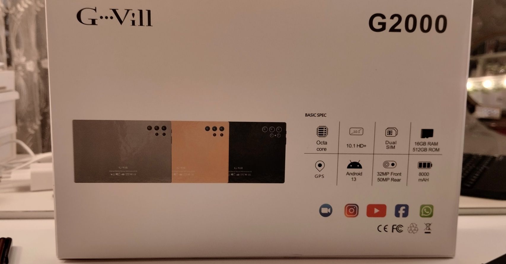Планшет G-Vill G2000