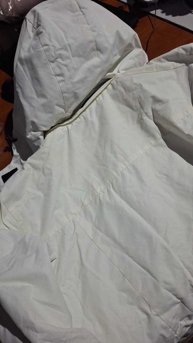 Geaca ski GEMYSE, XL, impermeabila, cu gluga, alb