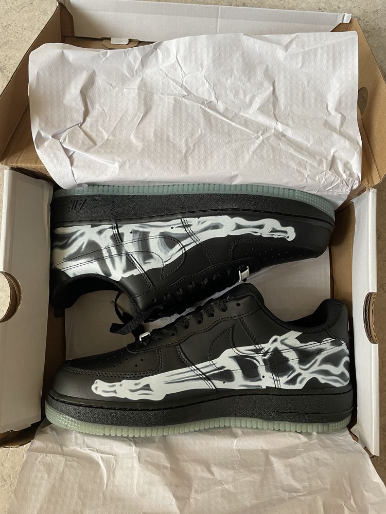 Air force 1 skelleton