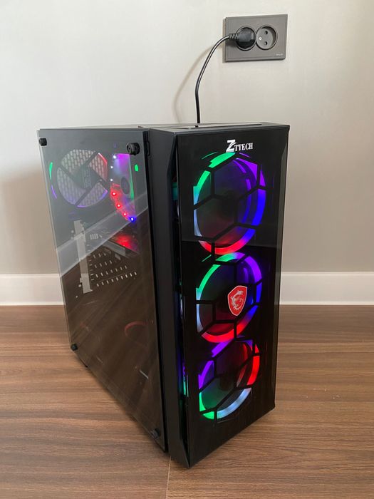 Игровой Компьютер Core i3 10100F / MSI GTX 750 Ti 2 GB / 1000 GB