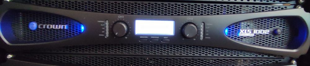 Crown xls 1002, усилвател, крайно стъпало