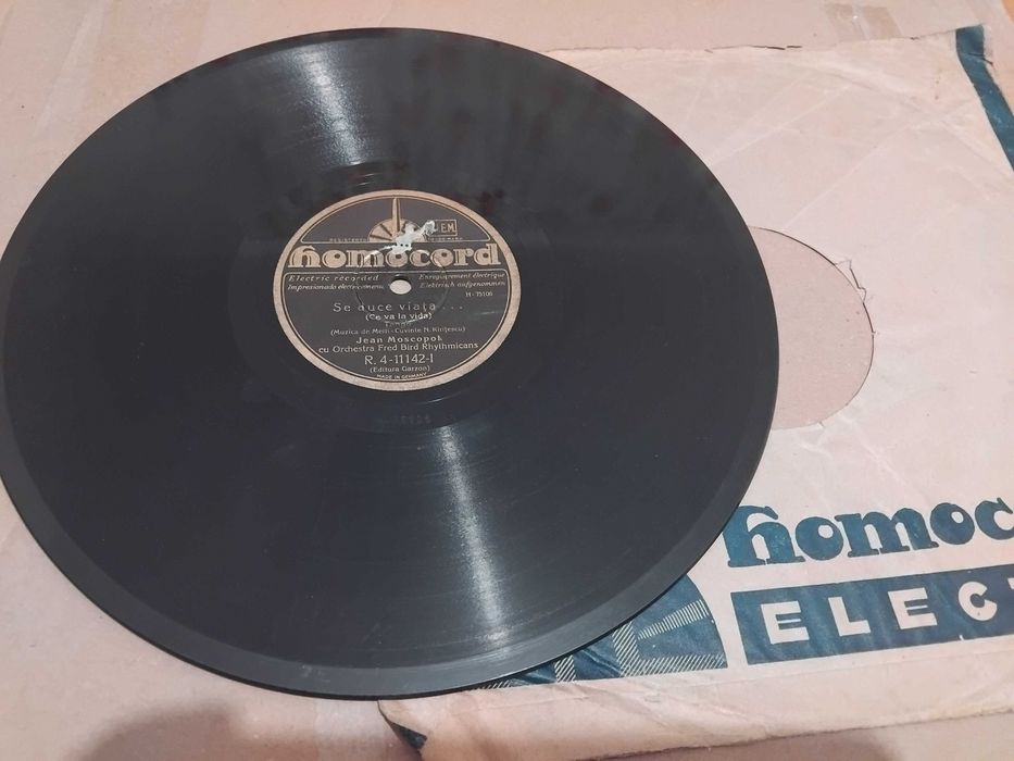 Vand disc patefon/gramofon Jean Moscopol