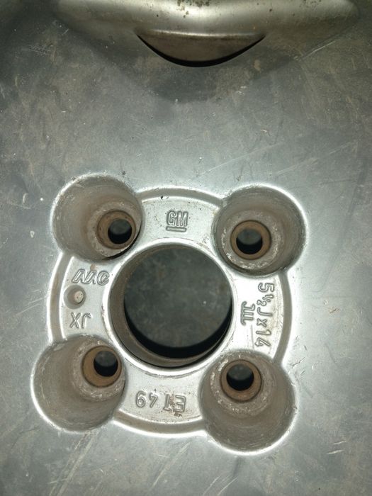 Четири лети джанти 4х100 14" от Опел