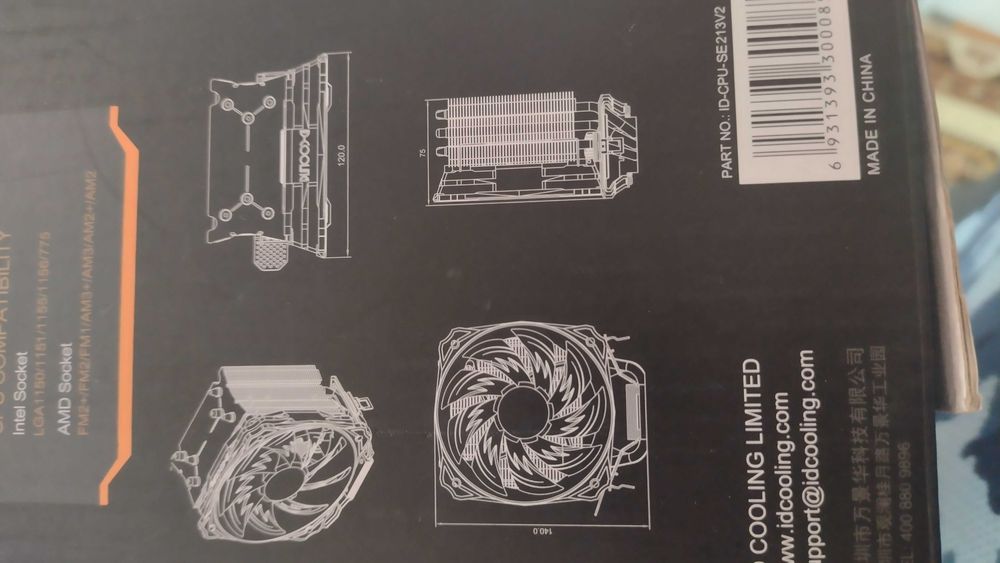 Carcasa, cooler Raidmax 120mm și Sursa raidmax 520w