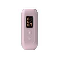 Epilator laser IPL portabil, 990.000 de pulsatii, Roz