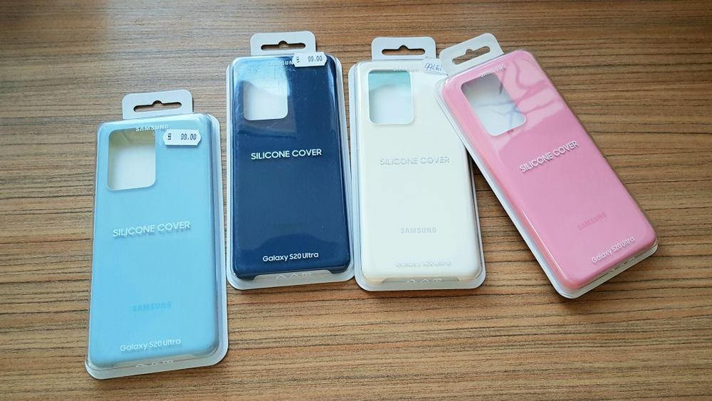 Husa Originala Samsung Galaxy S20 ULTRA Noua!Silicon cover, Slim