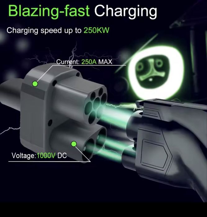 Ccs2 Tesla charging adapter us eu