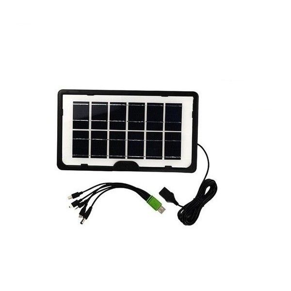 Panou solar portabil, cu intrare USB pentru incarcare telefon si dispo
