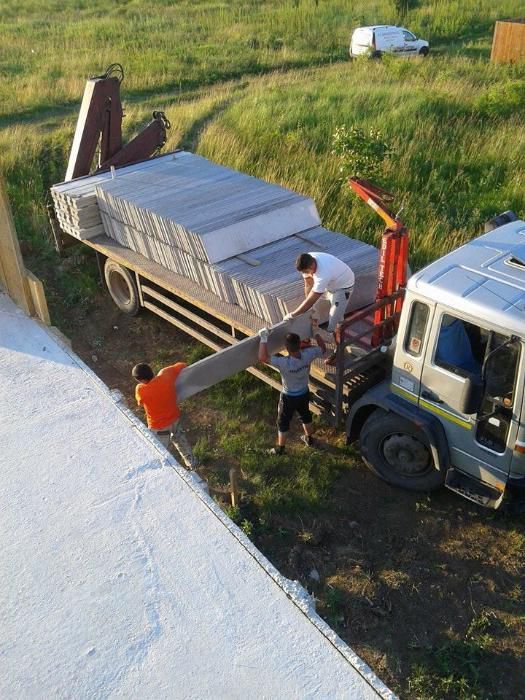 Gard beton garduri beton 250 lei ml montaj transport inclus